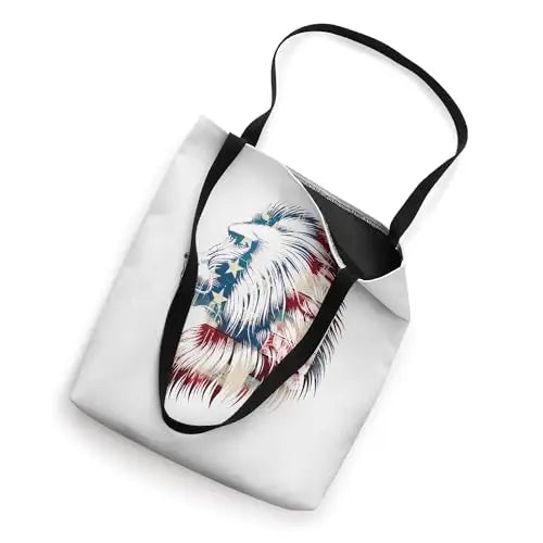 Wild Patriot: Celebrating Animal Patriotism Tote Bag Apparel
