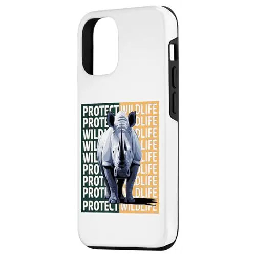 Wild Rhino: A Call to Protect Wildlife Case (iPhone Select