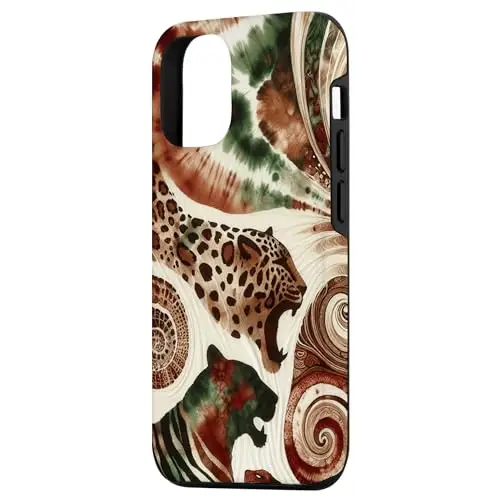 Wild Showdown: Intense Predator Encounter Case (iPhone