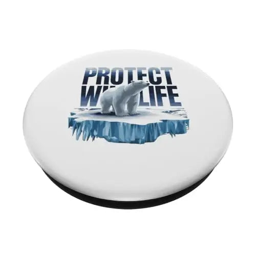 Wildlife Defender: Protecting Arctic Polar Bears PopSockets