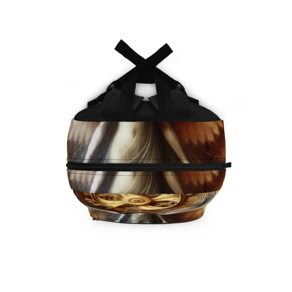 Winged Ascension in Mechanized Realm Backpack One size Bags