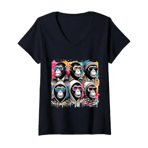 Womens Ape Primate Posse: Urban Monkey Groove Collective V