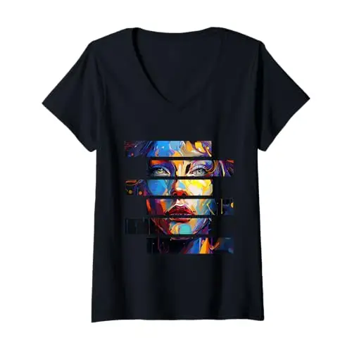 Womens Chromatic Fragmentation: Kaleidoscope of Emotion V