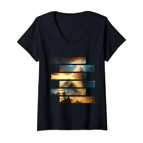 Womens Eternal Monuments: Sunset on Ancient Egyptian