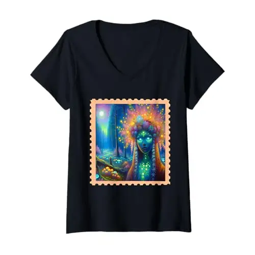 Womens Forest Spirit of the Luminous Vale – Stamp No. 20 V