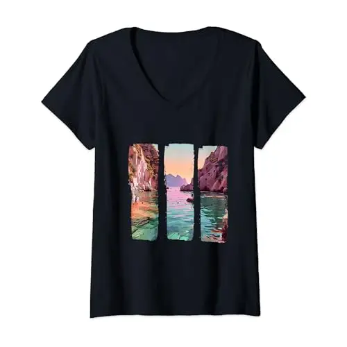 Womens Mediterranean Serenity: Crystal Cove Harbor