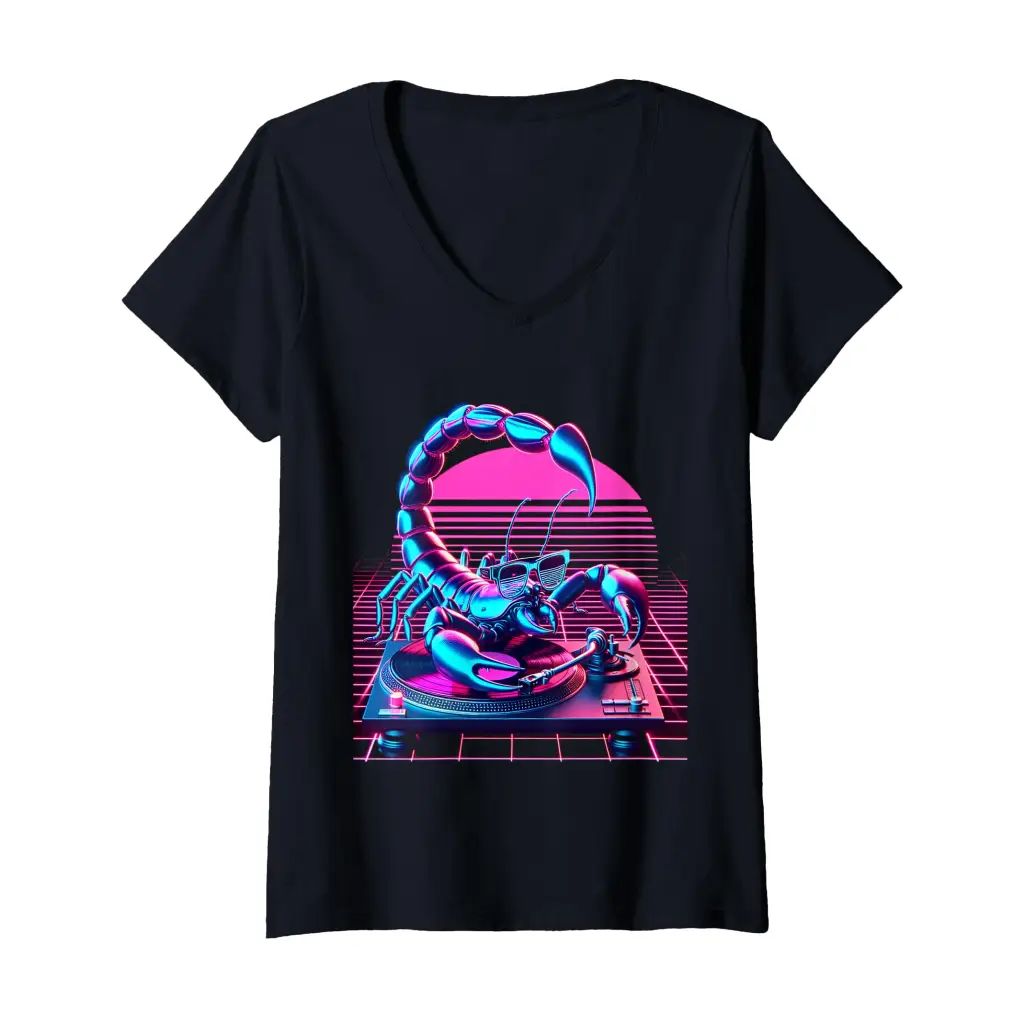 Womens Urban Drip Streetwear Hip Hop Scorpion Hustle Money