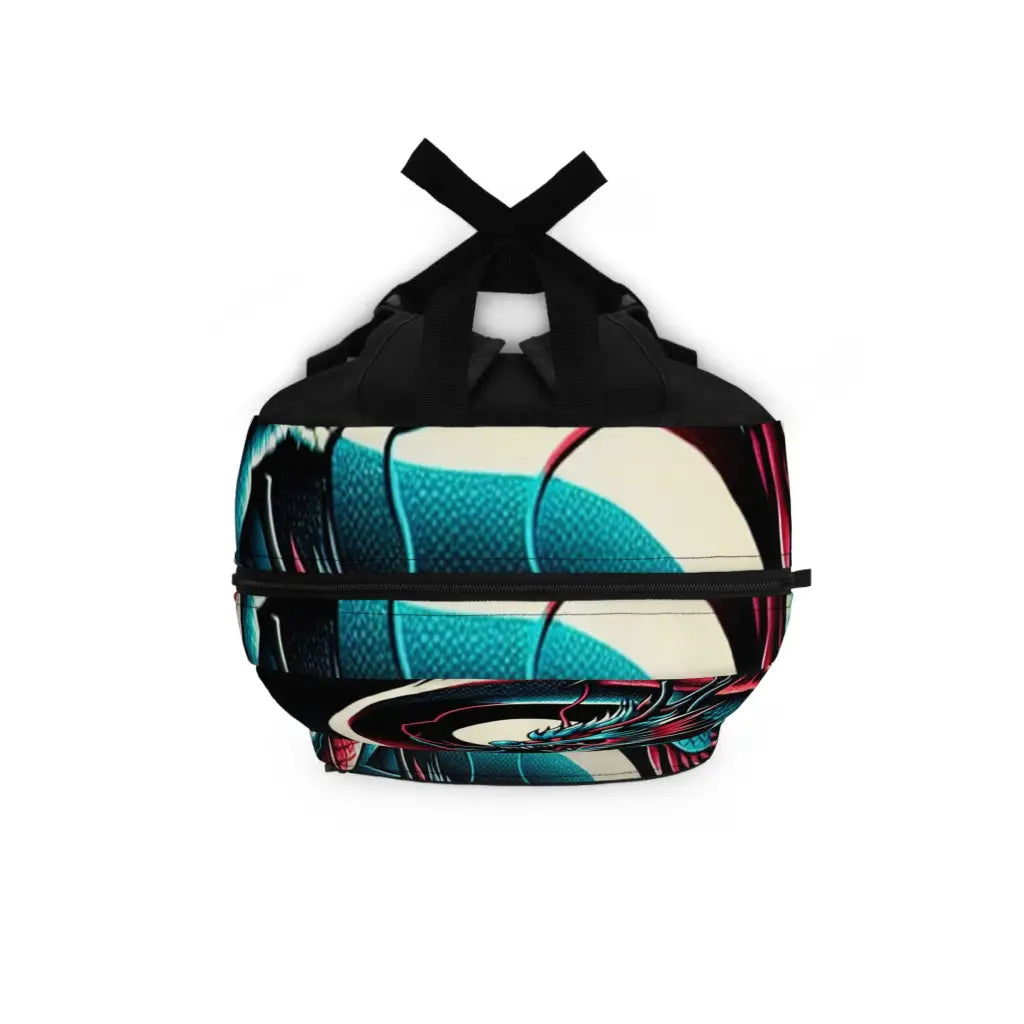 Yin and Yang Dragons Backpack One size Bags