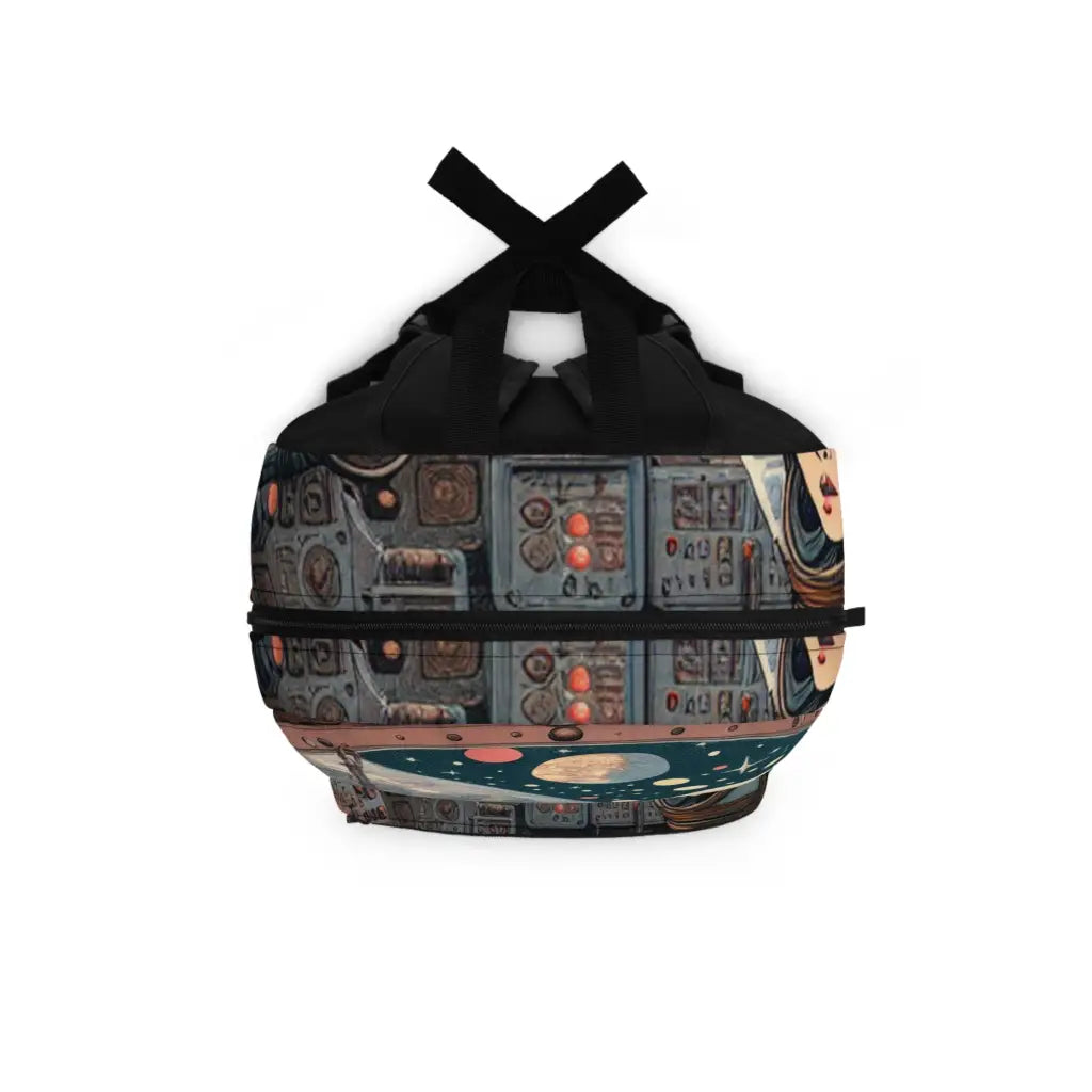 Young Explorer in Spacecraft Backpack One size Bags