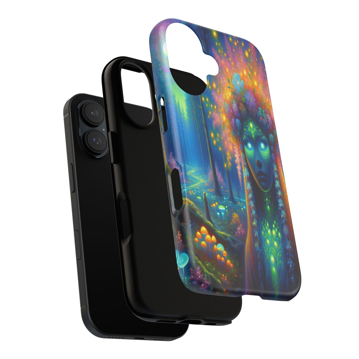 Forest of Mystical Lights - Phone Case
