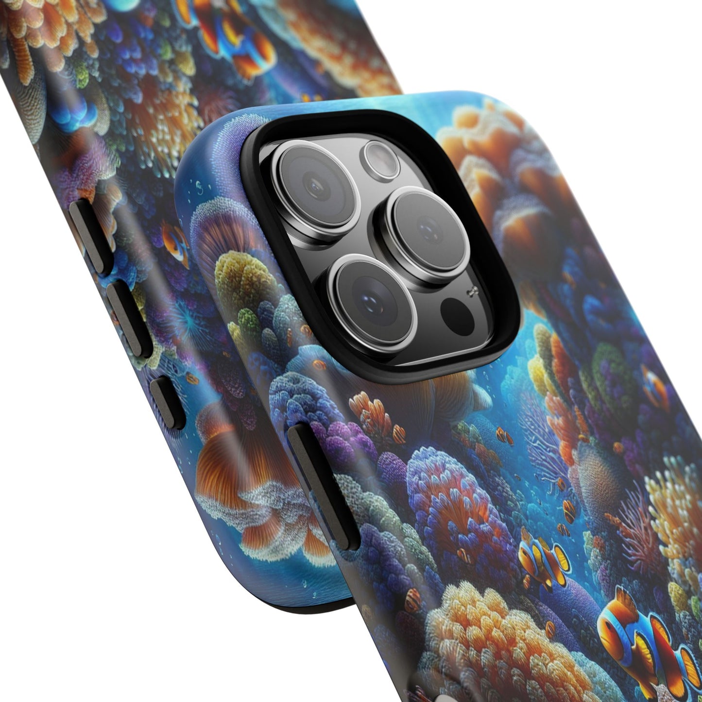 Custom ProtectiveUnderwater Paradise Alive with ColorIphone Case Compatible With Iphone 16 15 14 - Phone Cover