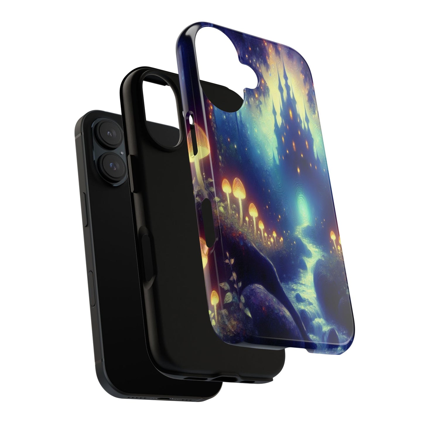 The Luminous Forest Path - Phone Case
