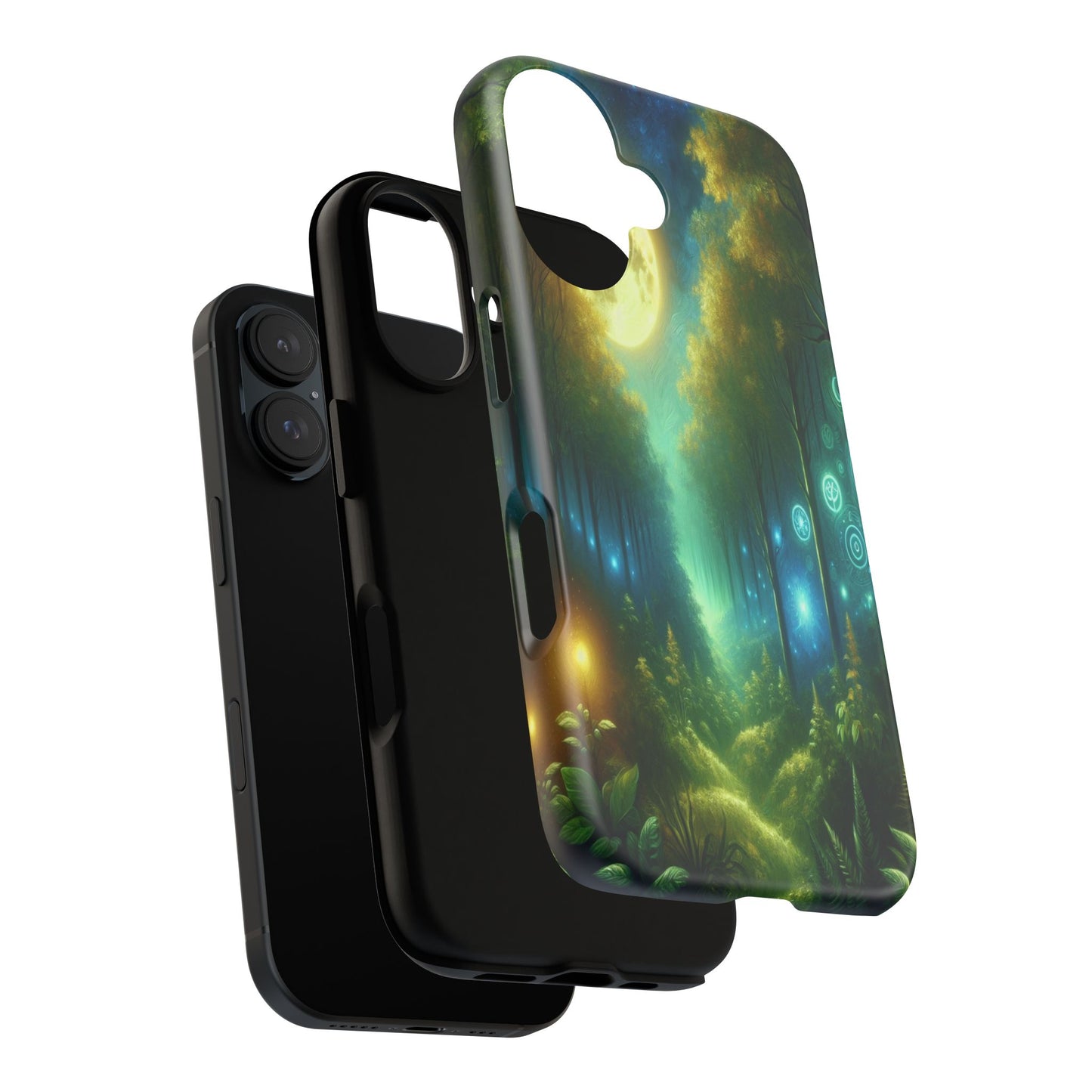 Moonlit Forest Wonders - Phone Case