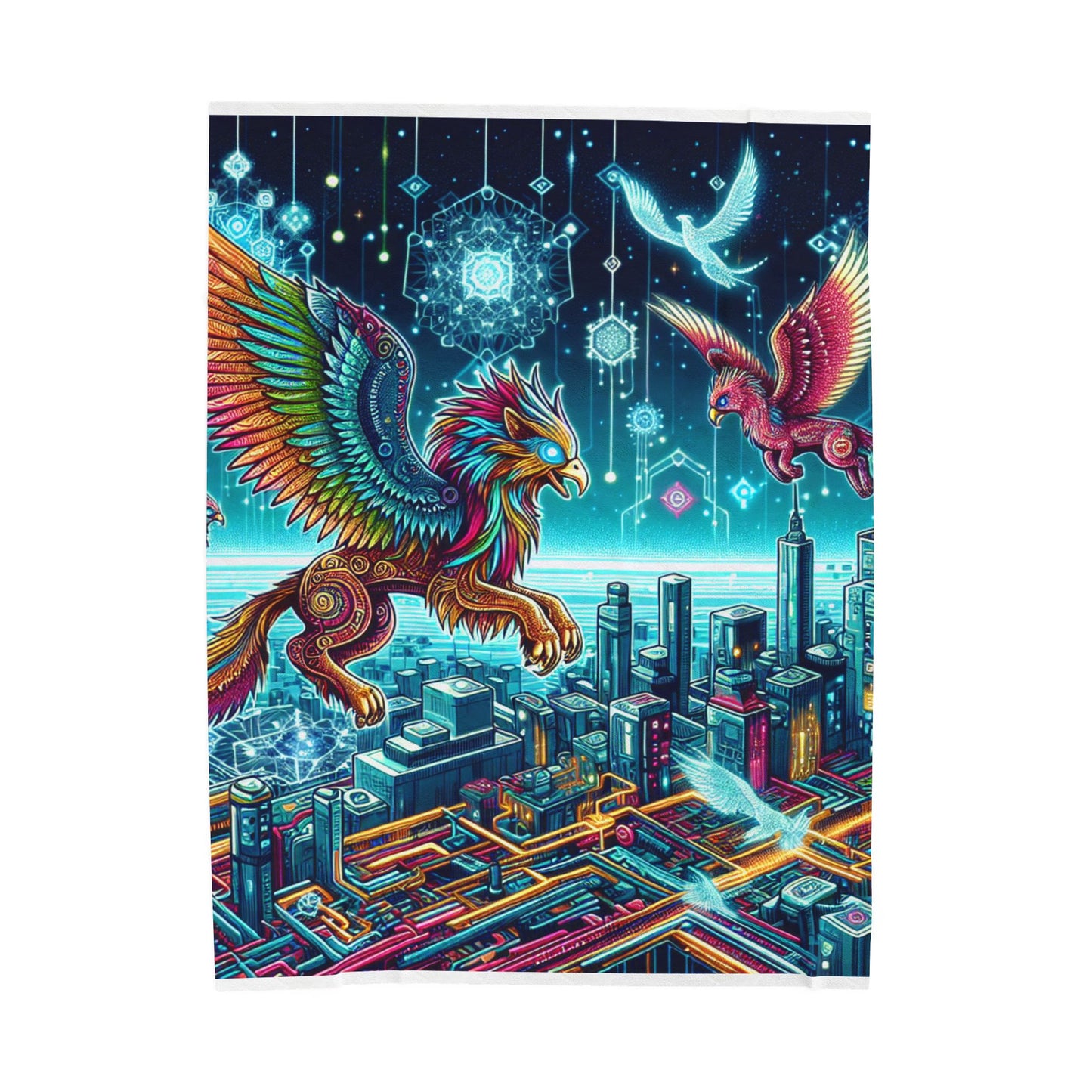 Flight of Imagination - Plush Blanket