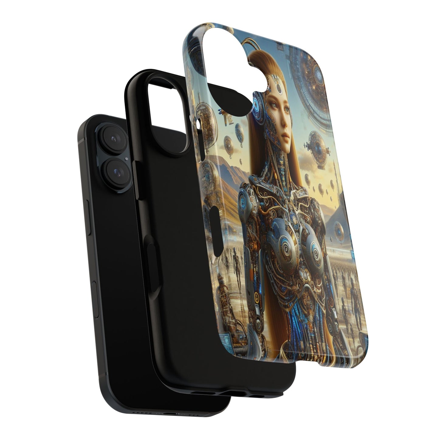 Futuristic Realm of Technology - Phone Case