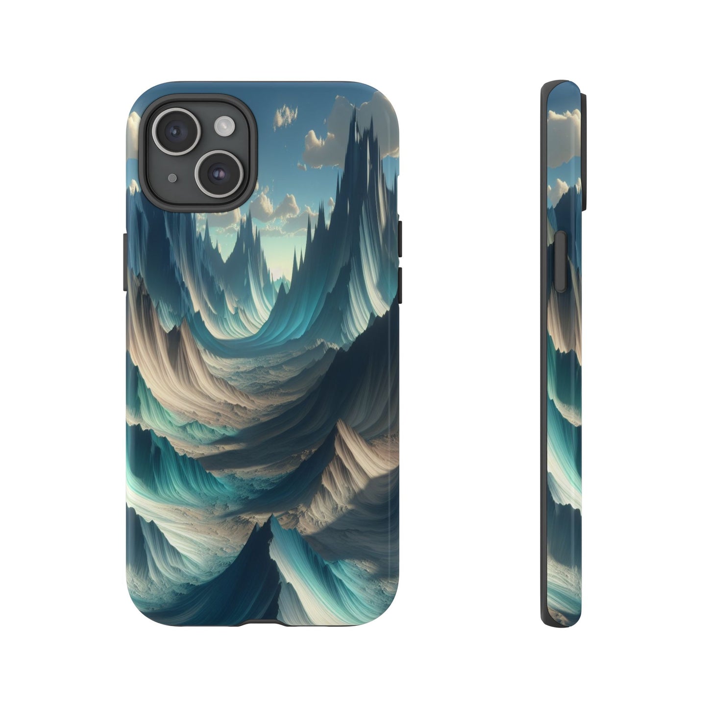 Whispering Peaks of Imagination - Phone Case