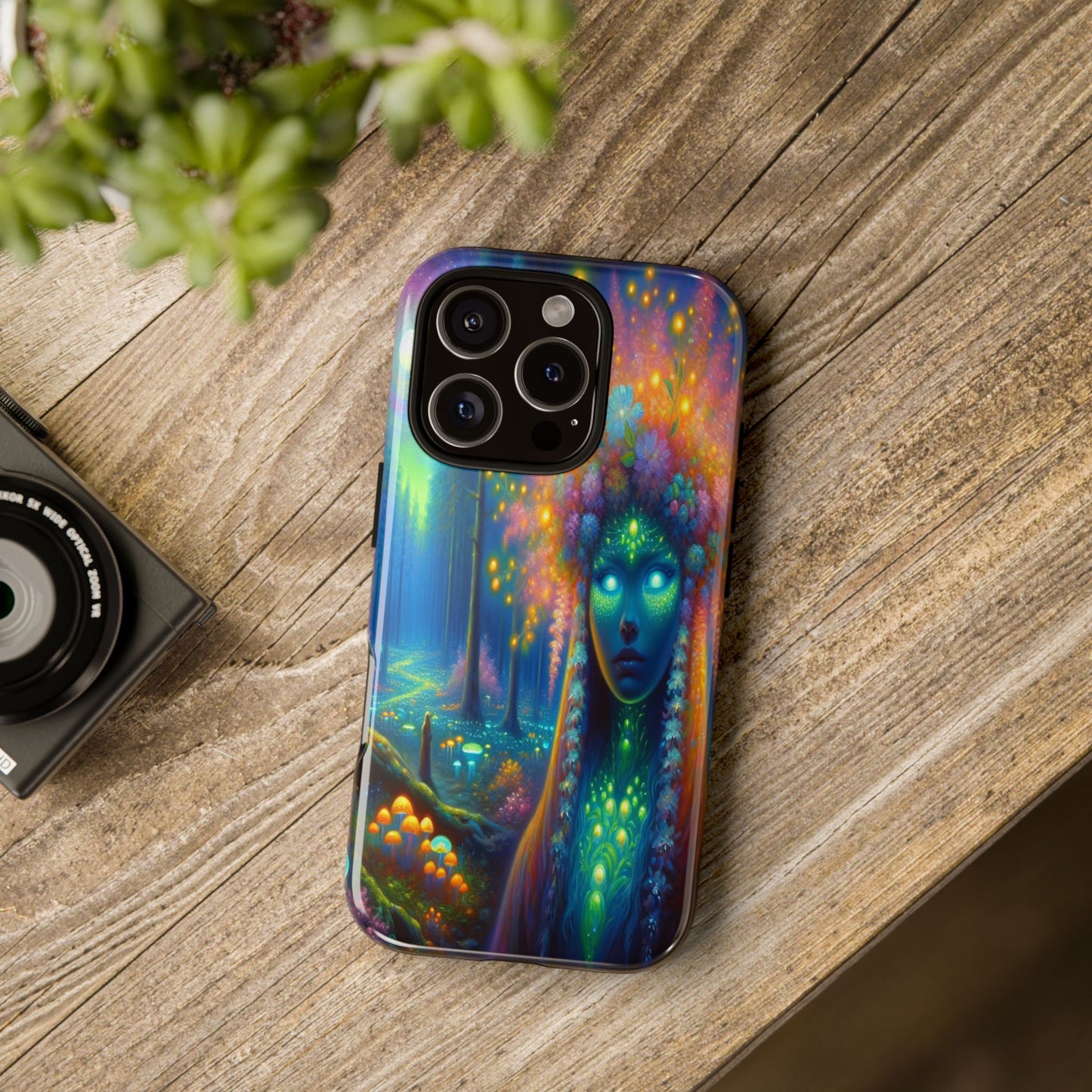 Forest of Mystical Lights - Phone Case