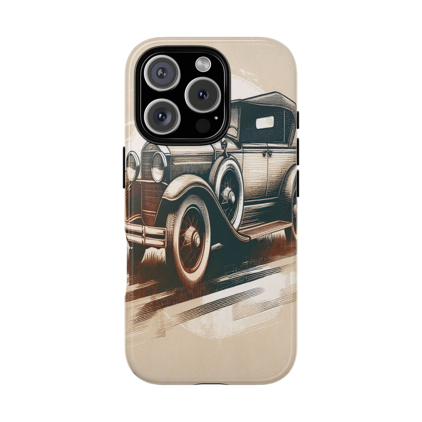 Vintage Wheels in Motion - Phone Case