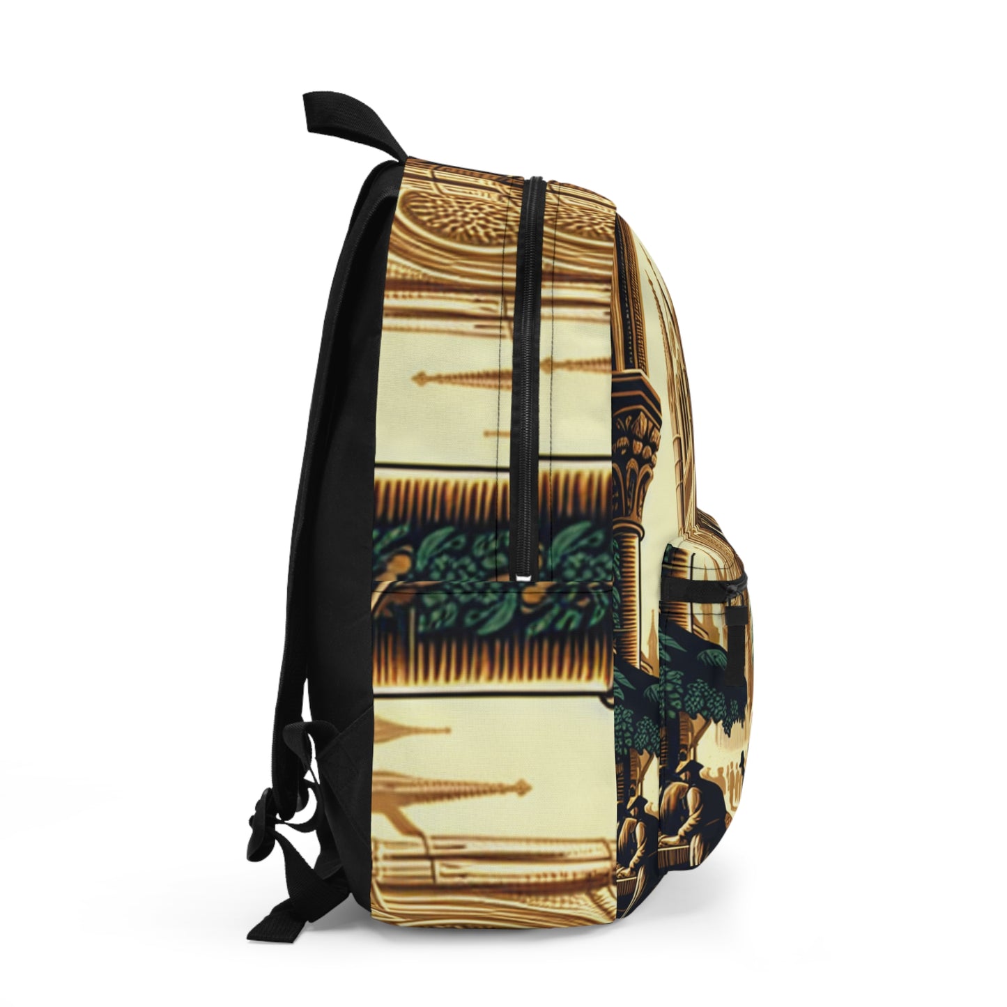 Historical Market Scene- Backpack