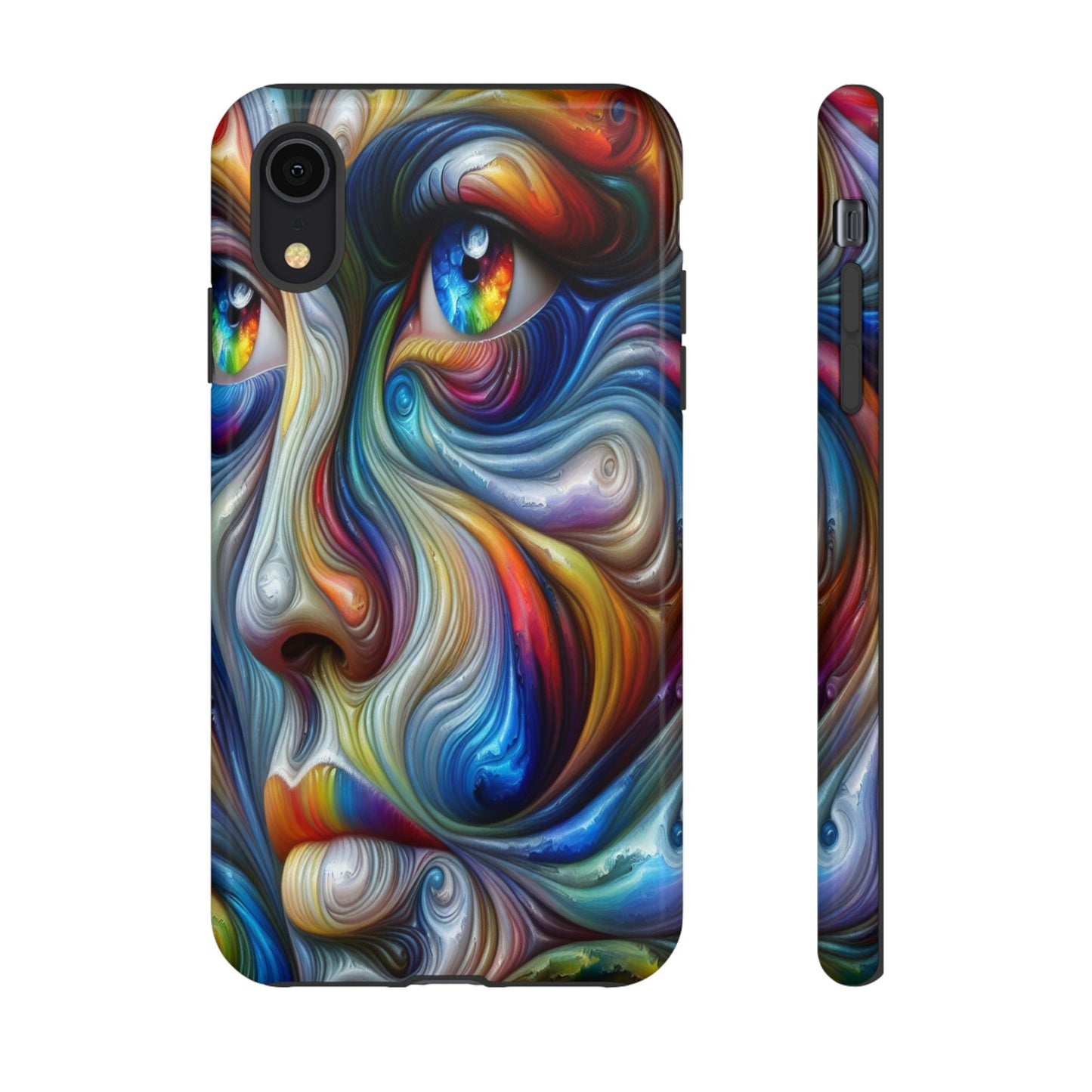 Custom ProtectiveKaleidoscopic VisionIphone Case Compatible With Iphone 16 15 14 - Phone Cover