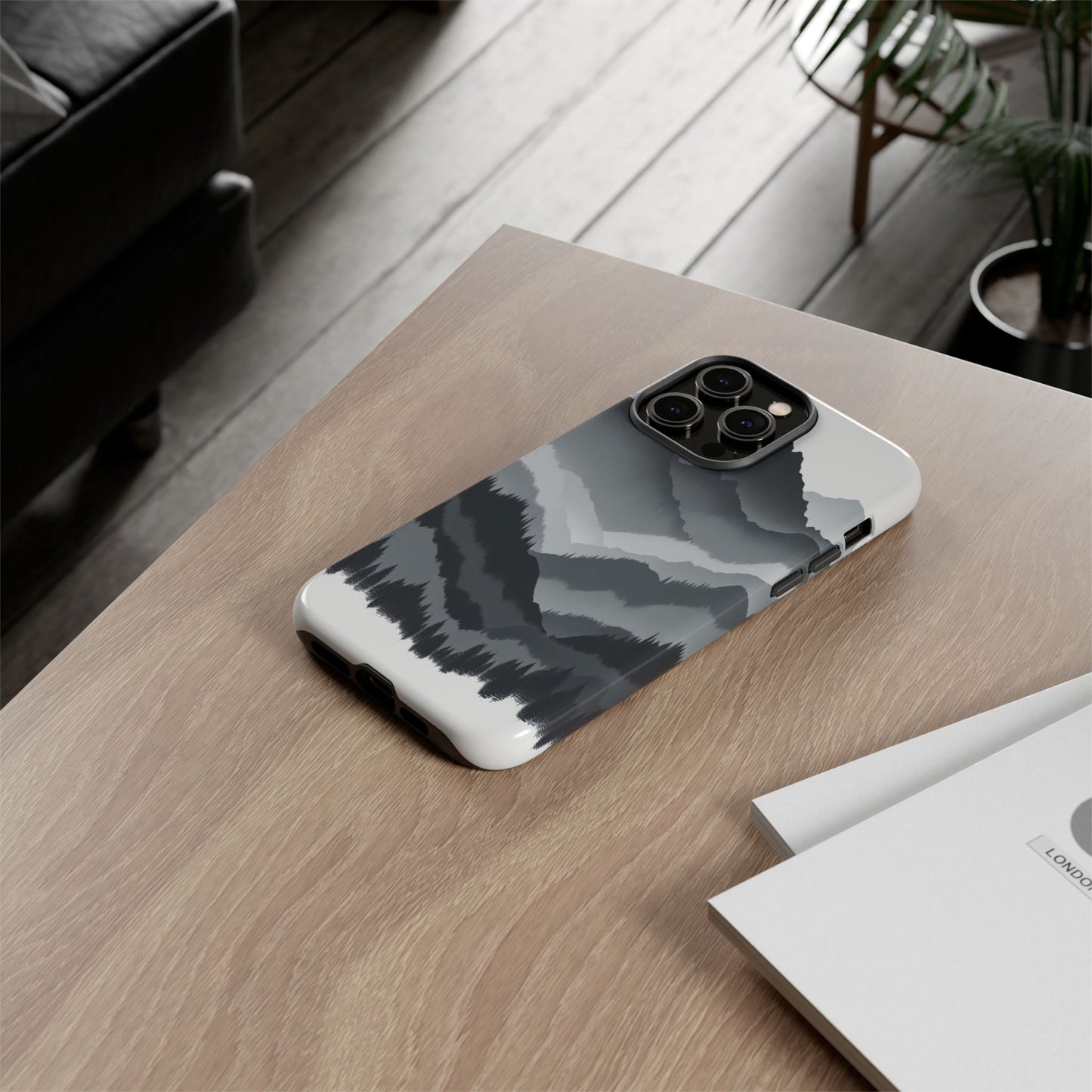 Layers of Misty Peaks - Phone Case