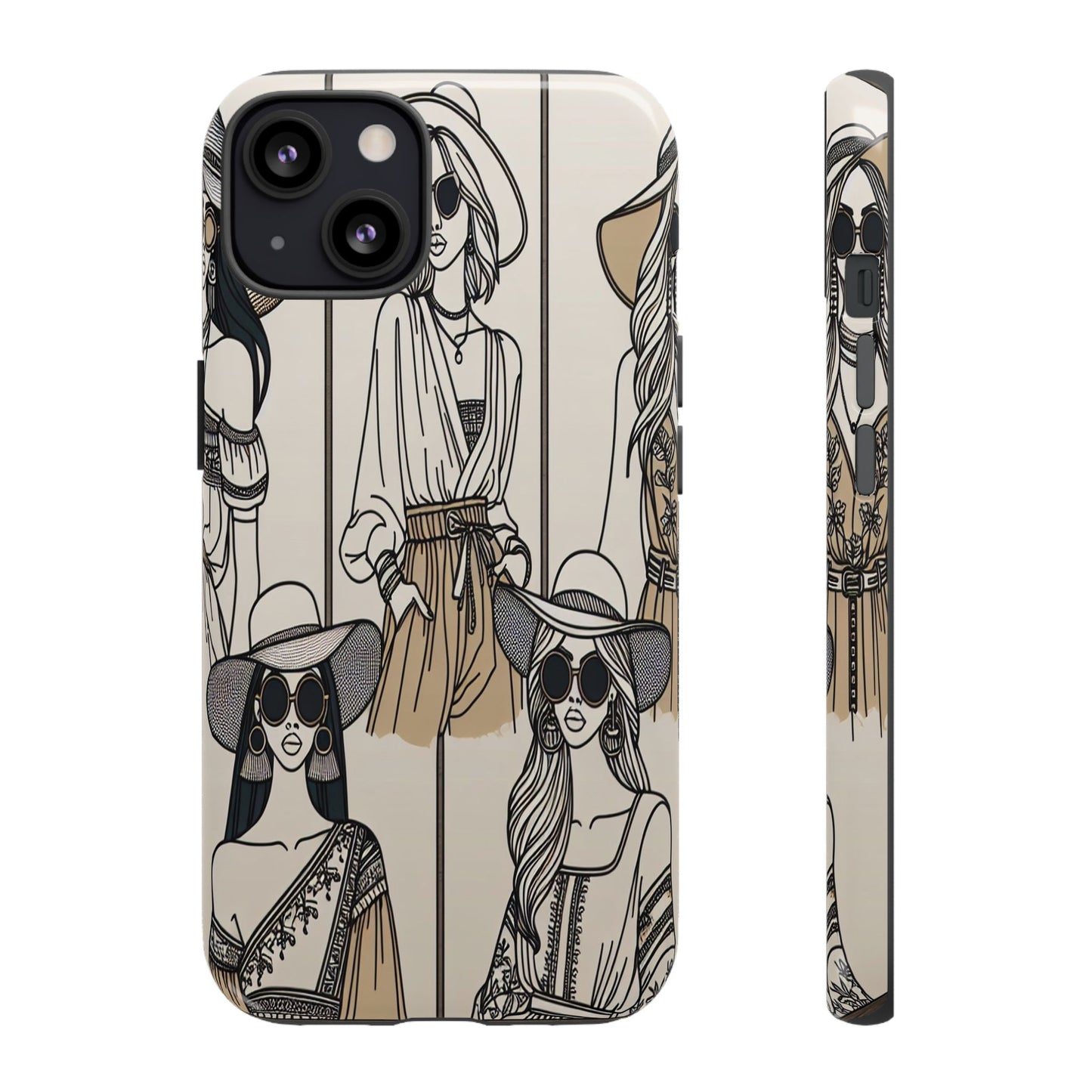 Chic Bohemian Fashion Styles - Phone Case