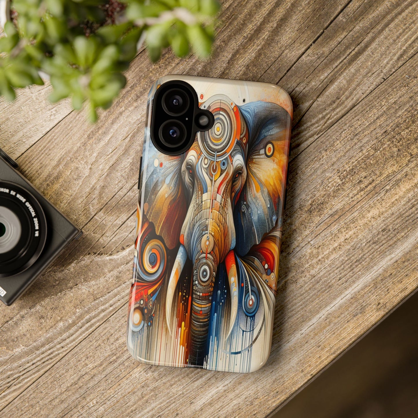 Elephant Kaleidoscope - Phone Case