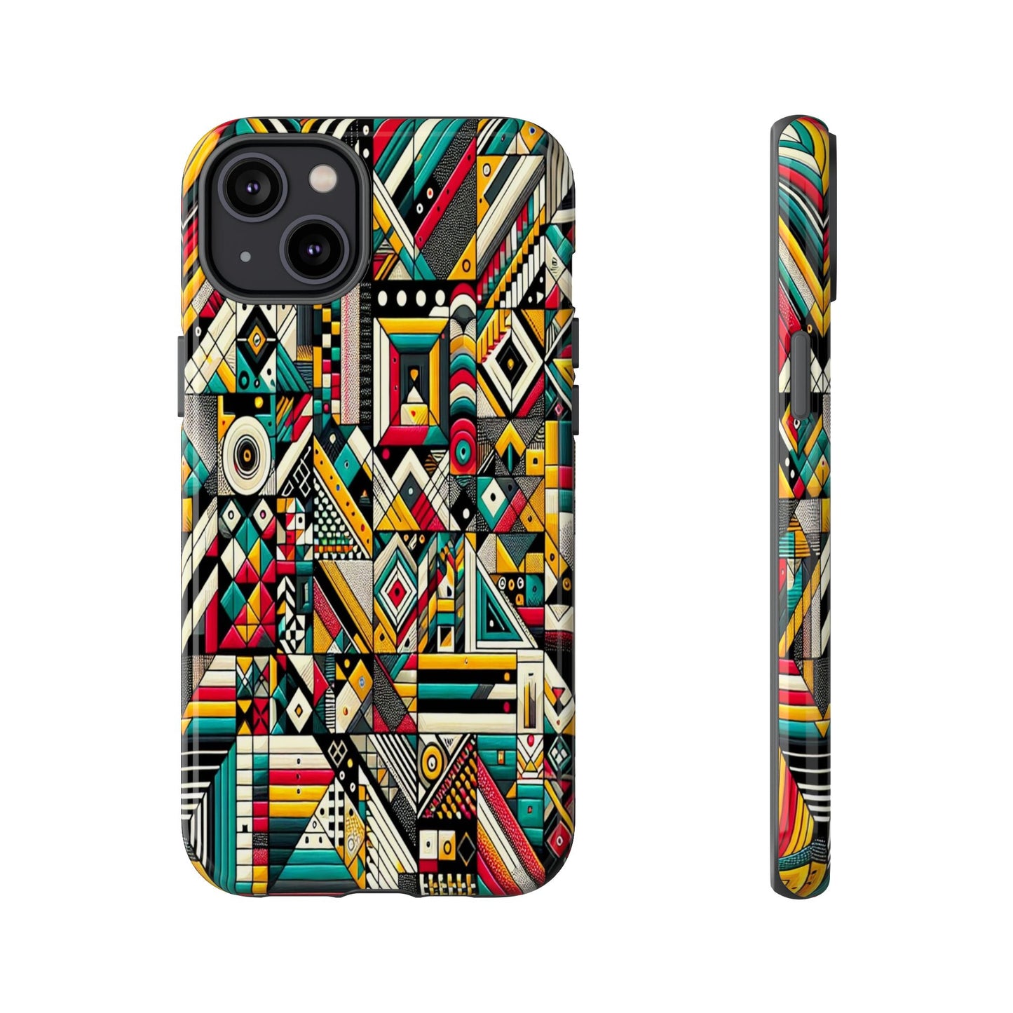 Custom ProtectiveGeometric KaleidoscopeIphone Case Compatible With Iphone 16 15 14 - Phone Cover