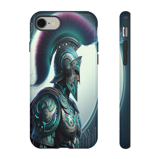 Custom ProtectiveGuardian of the Digital RealmIphone Case Compatible With Iphone 16 15 14 - Phone Cover