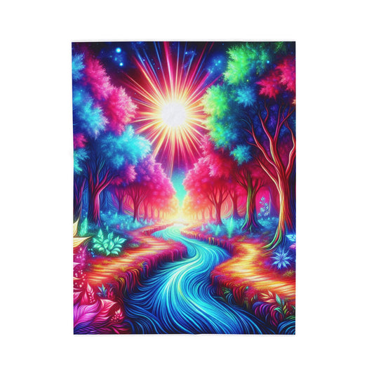 Enchanted Radiance - Plush Blanket