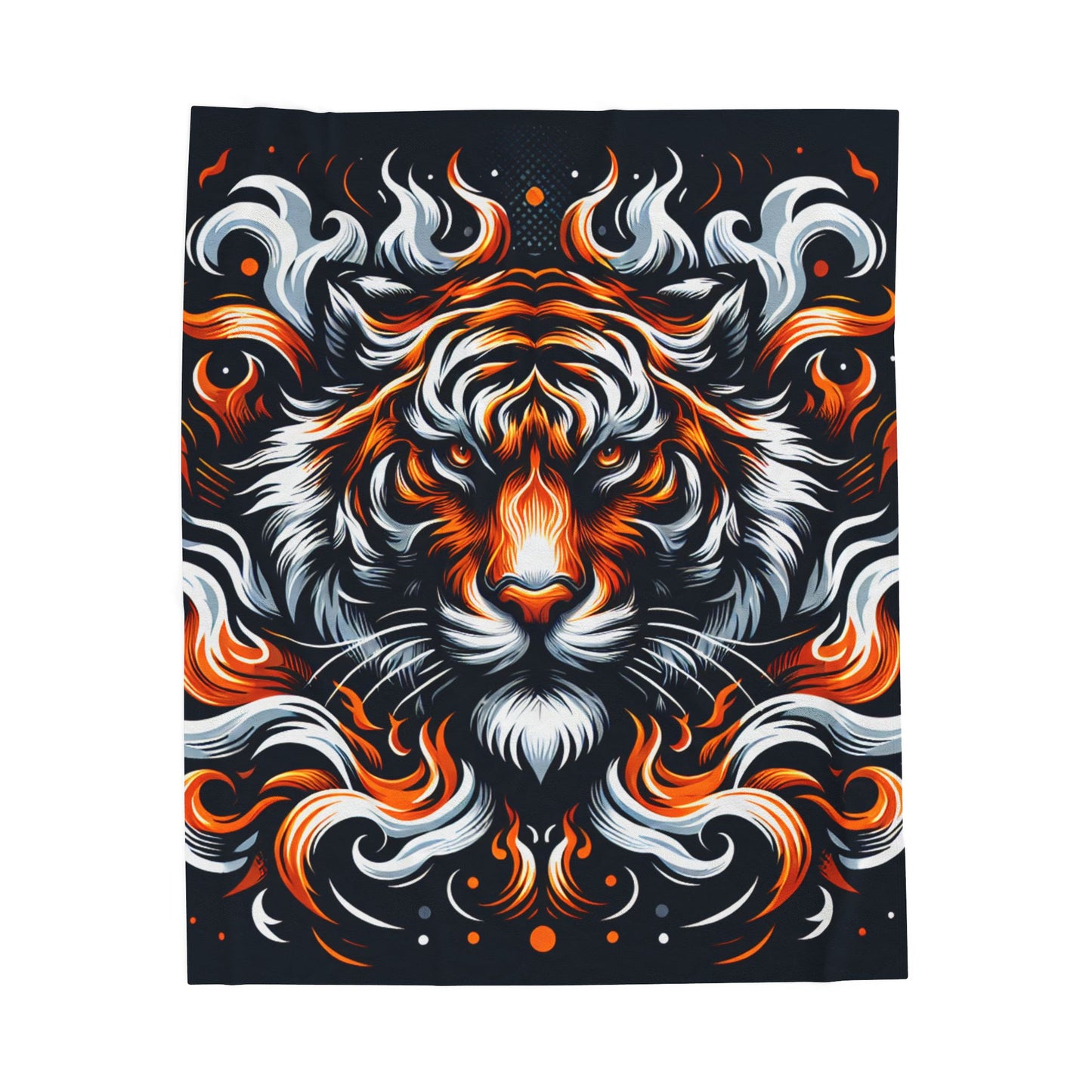 Majestic Beast at Rest - Plush Blanket