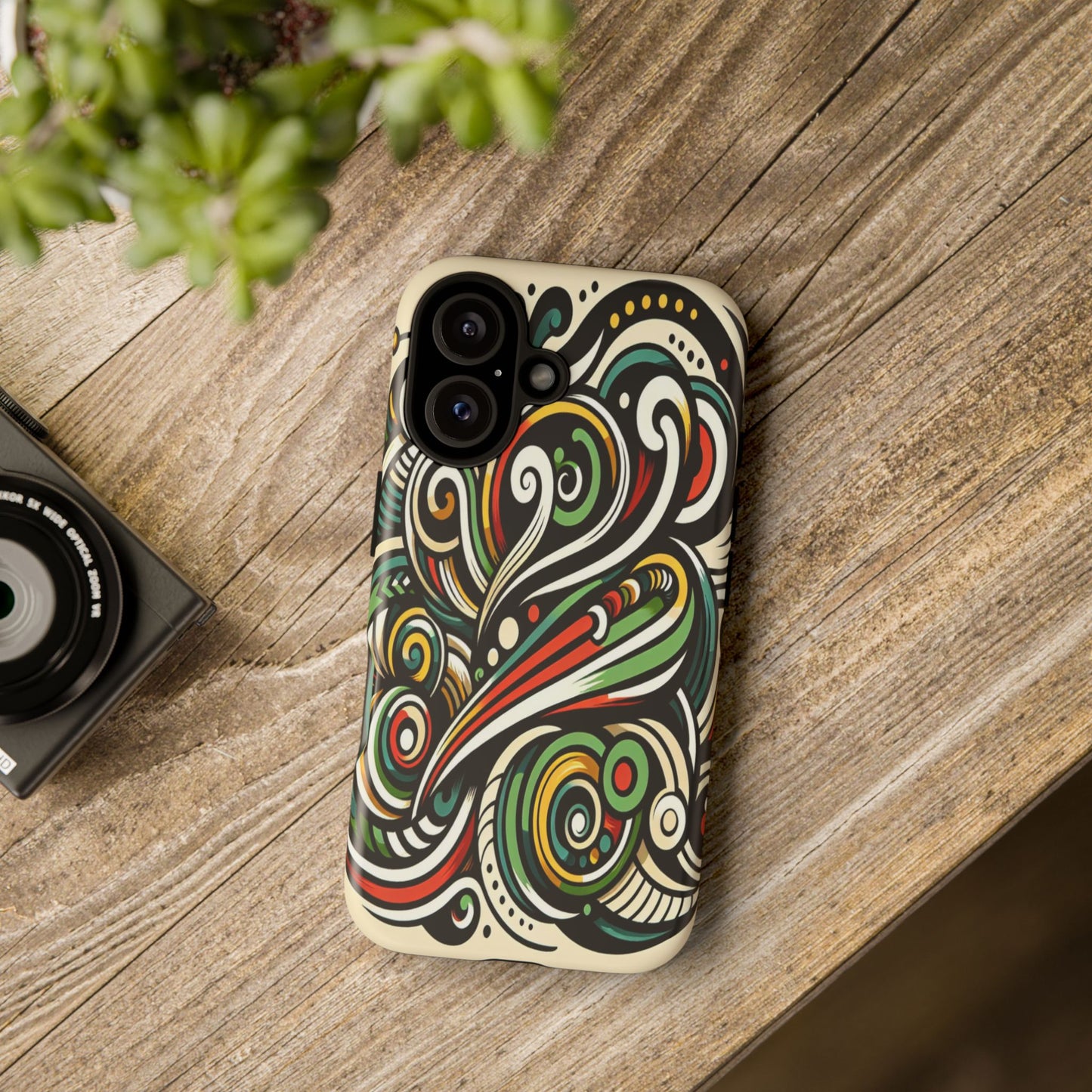 Swirling Whispers - Phone Case