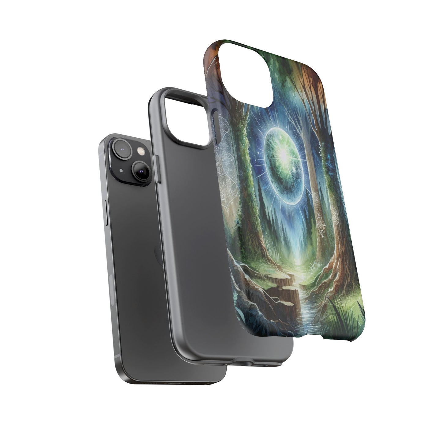 Celestial Forest Vista - Phone Case