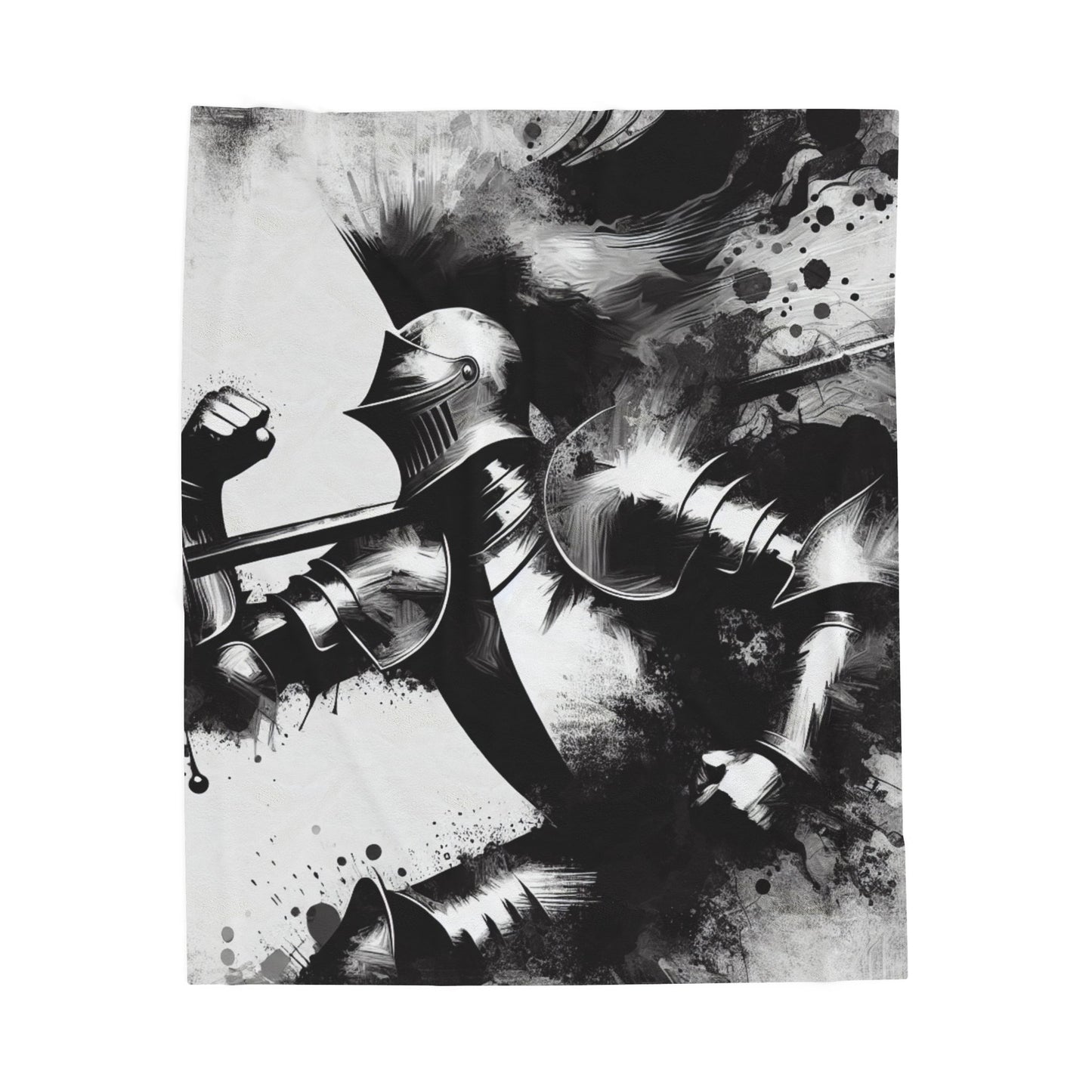 Knight in Motion - Plush Blanket