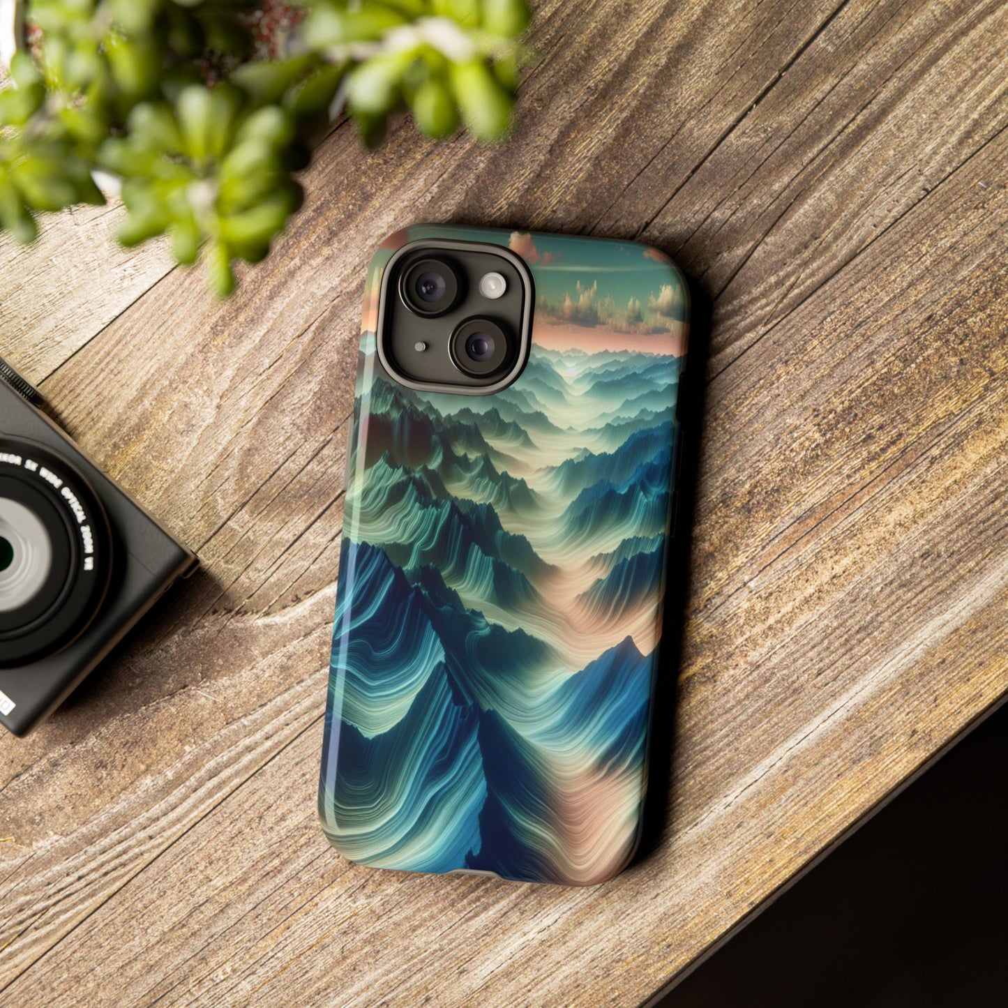 Ethereal Landscapes of Tranquility - Phone Case