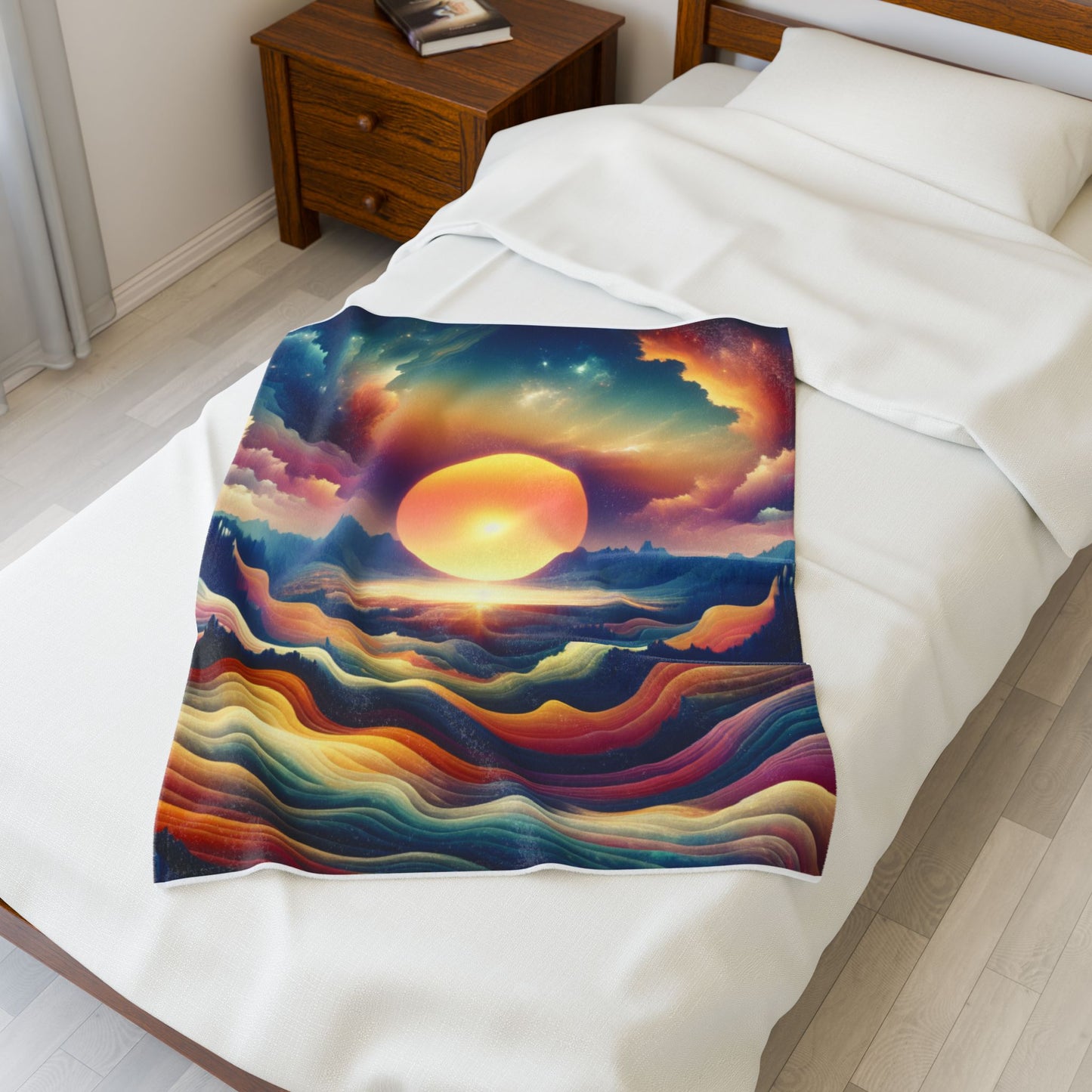 Solar Rhapsody - Plush Blanket