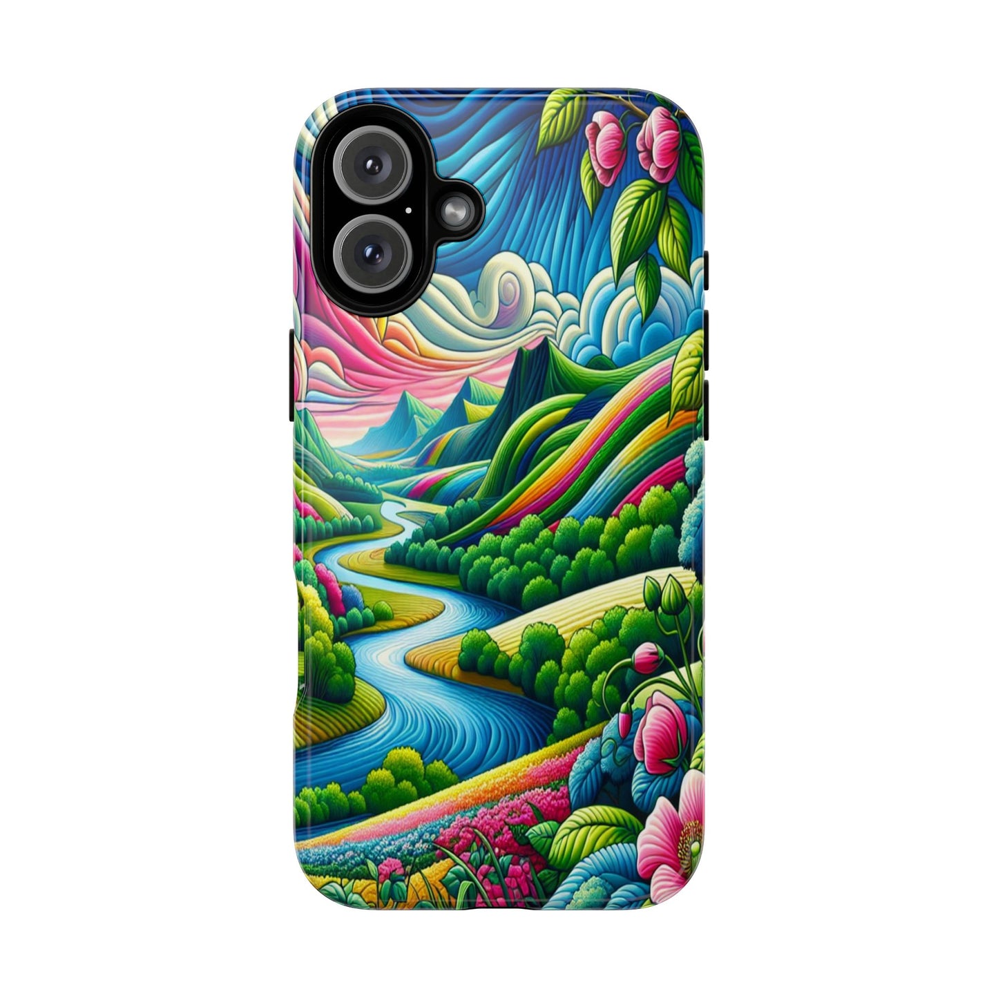 Colorful Landscape Fantasy - Phone Case