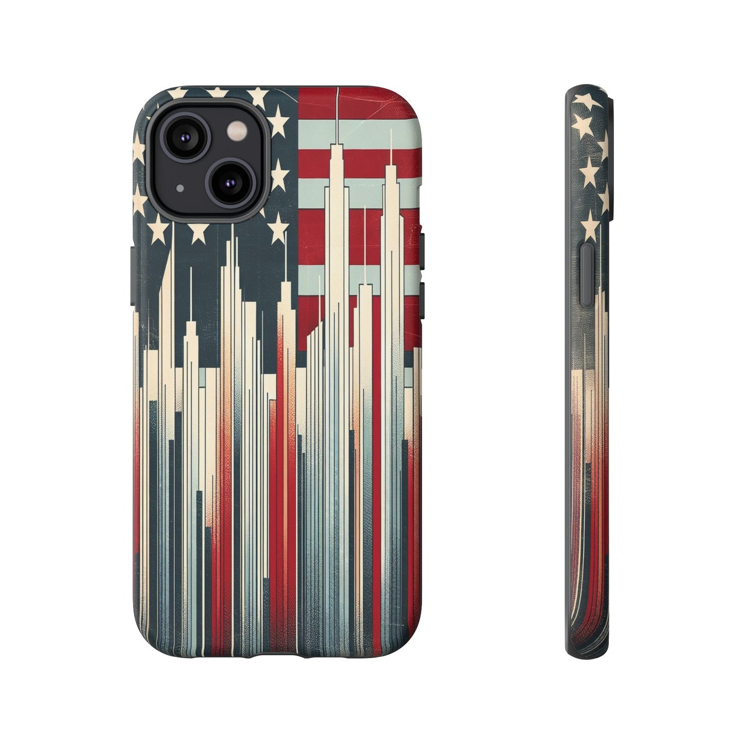 Skyline and Stars Unite - Phone Case