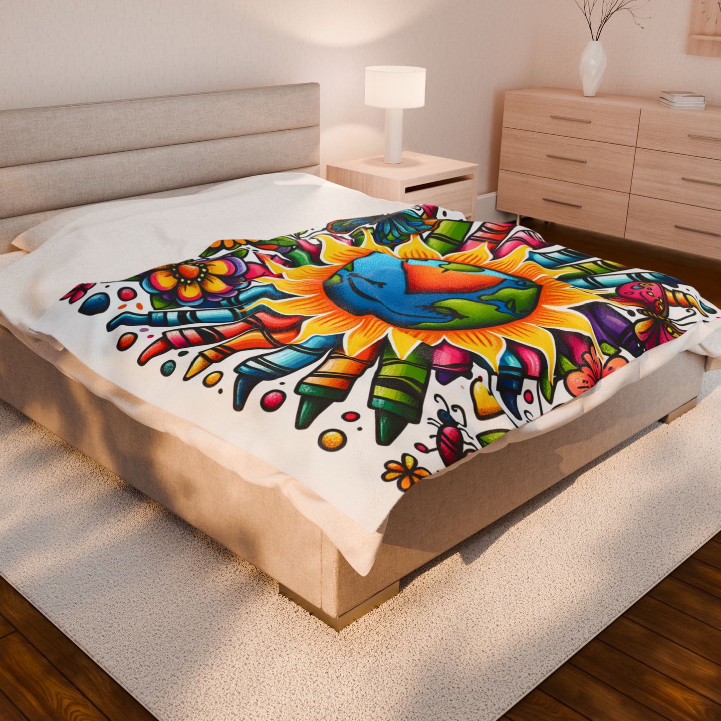 Joyful Creation Fiesta - Plush Blanket