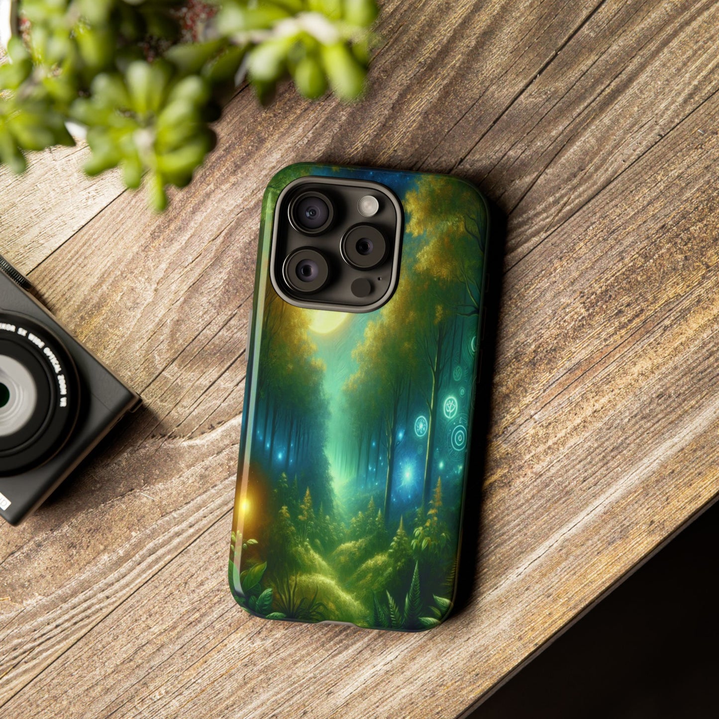 Moonlit Forest Wonders - Phone Case