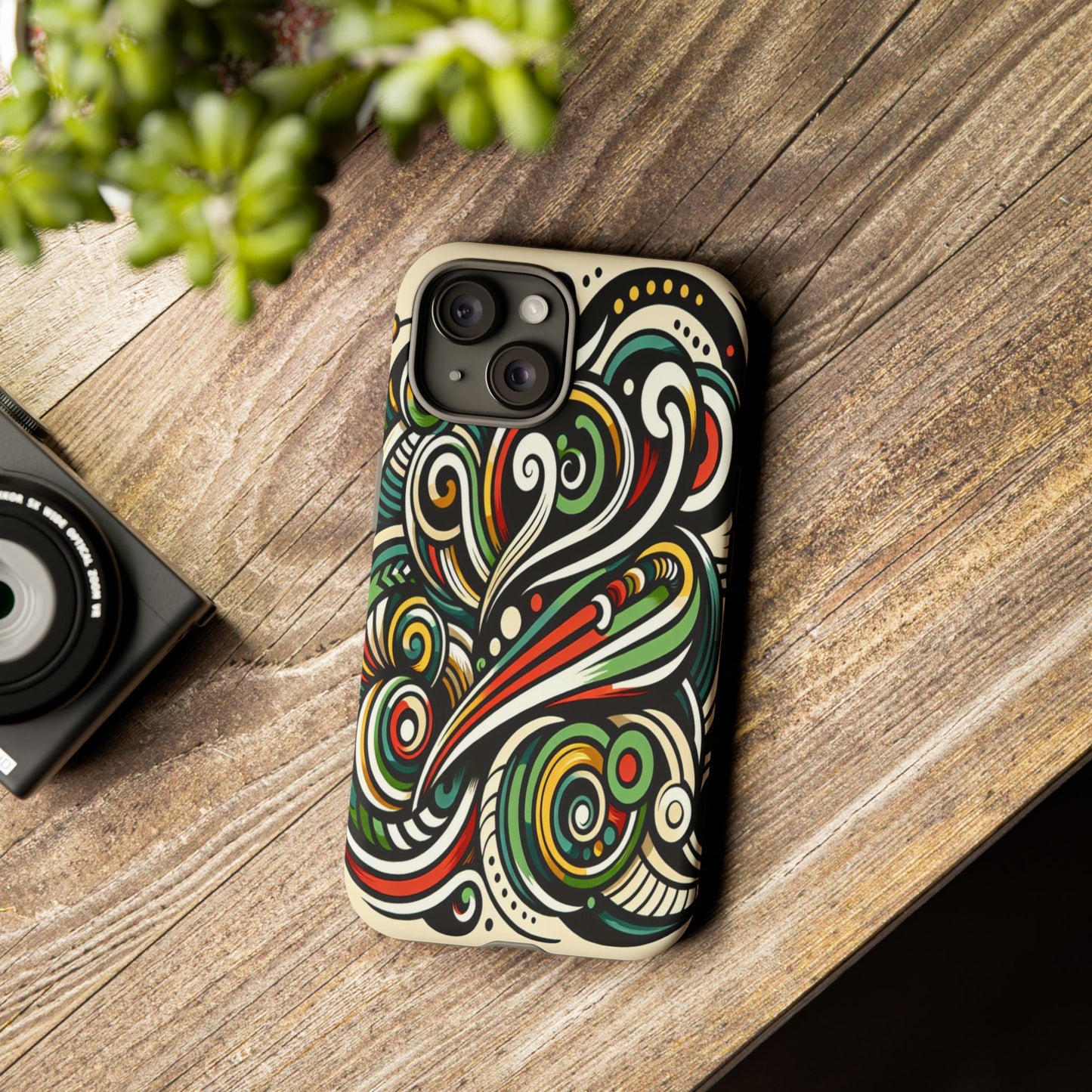 Swirling Whispers - Phone Case