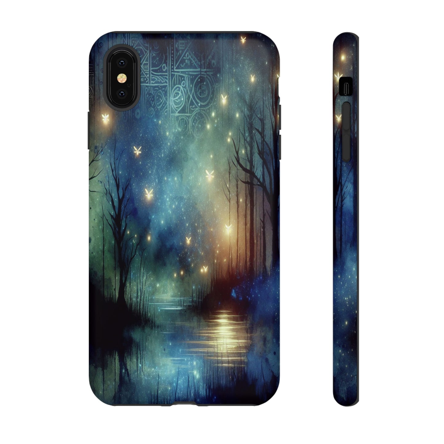 Starlit Fantasy Forest - Phone Case