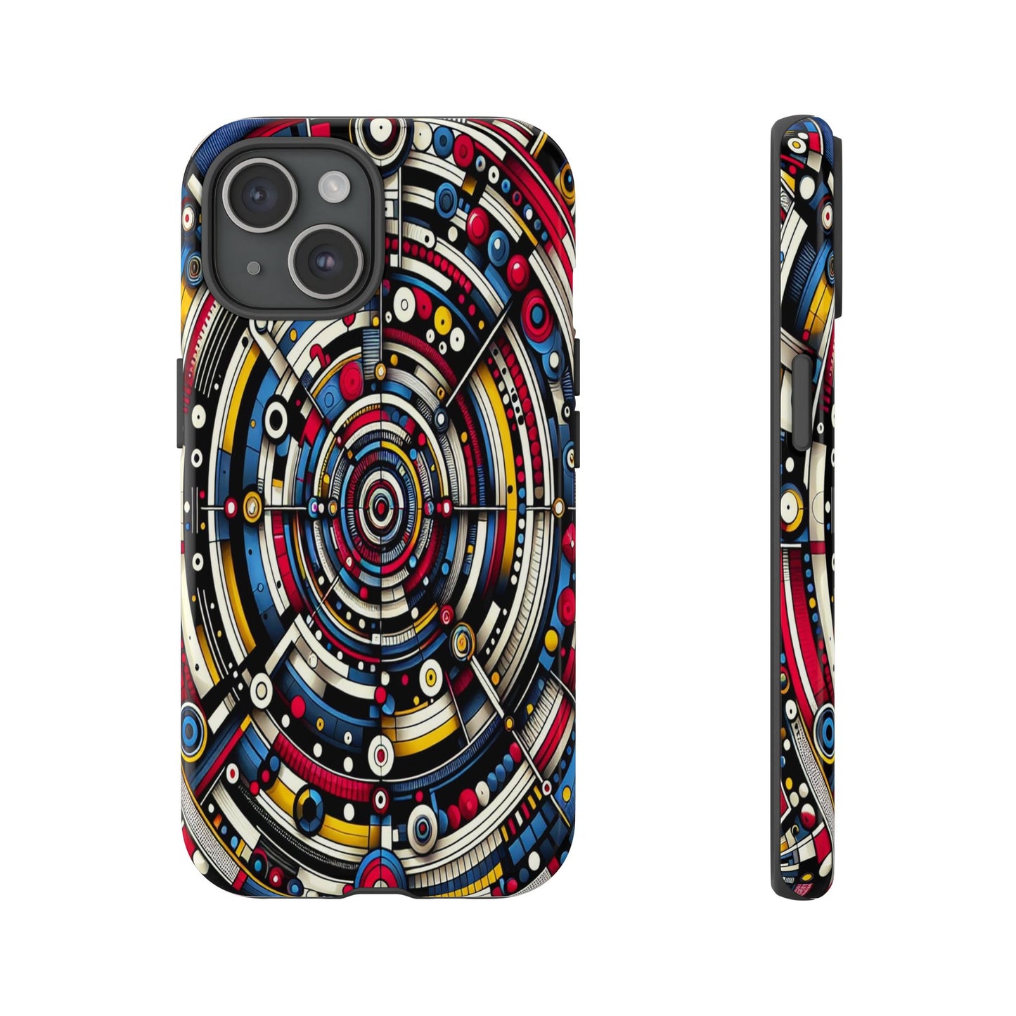 Kaleidoscope of Geometry and Color - Phone Case