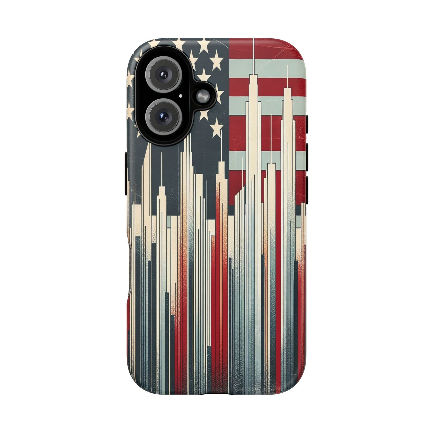 Skyline and Stars Unite - Phone Case