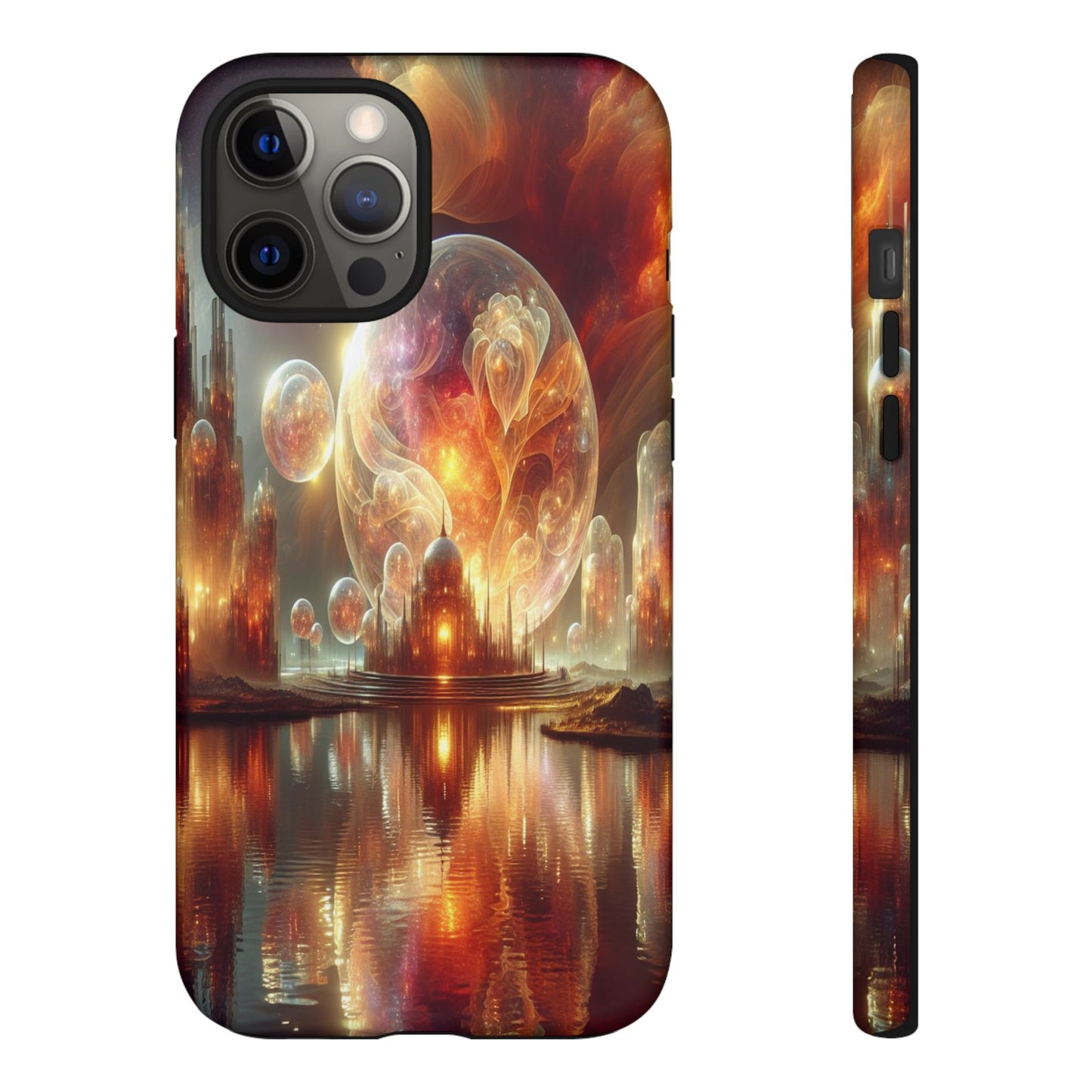 Protective Celestial Dreamscape Iphone Case Compatible With Iphone 16 15 14 - Phone Cover