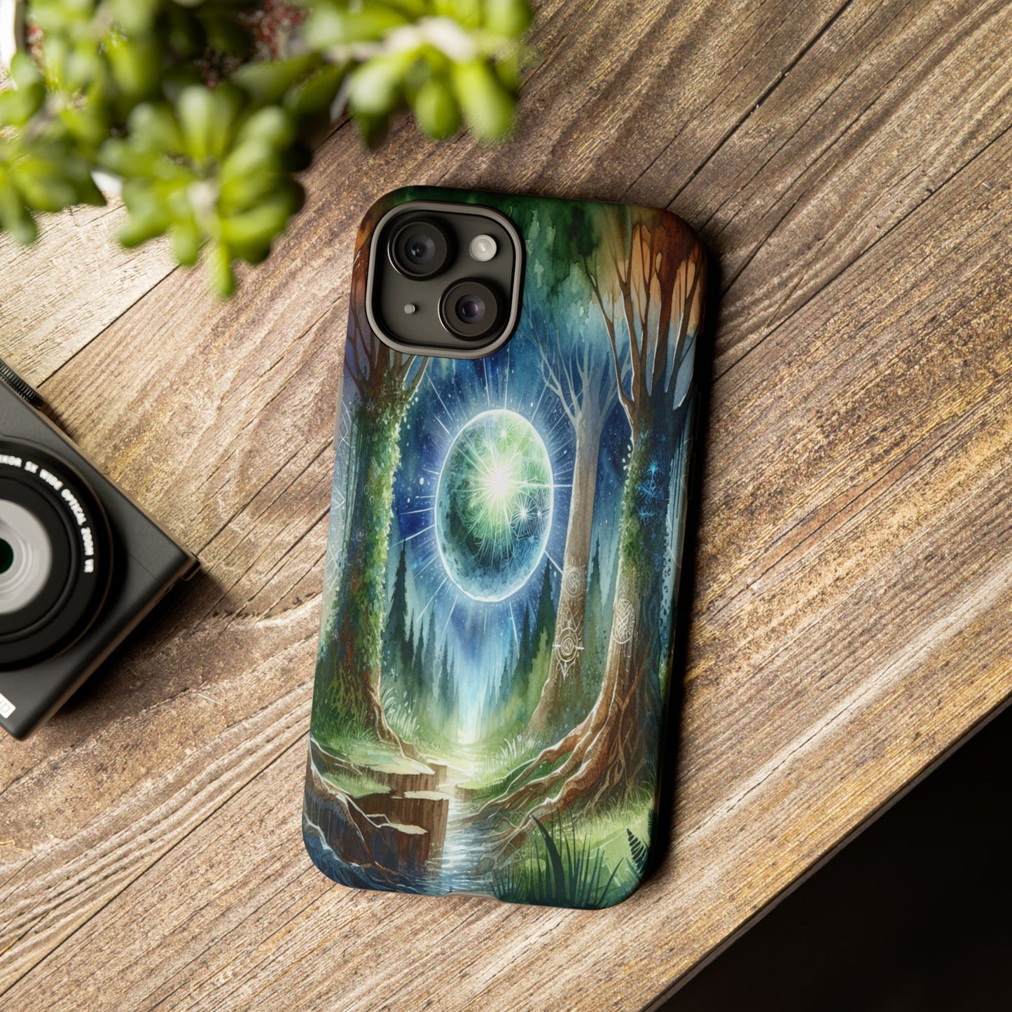 Celestial Forest Vista - Phone Case