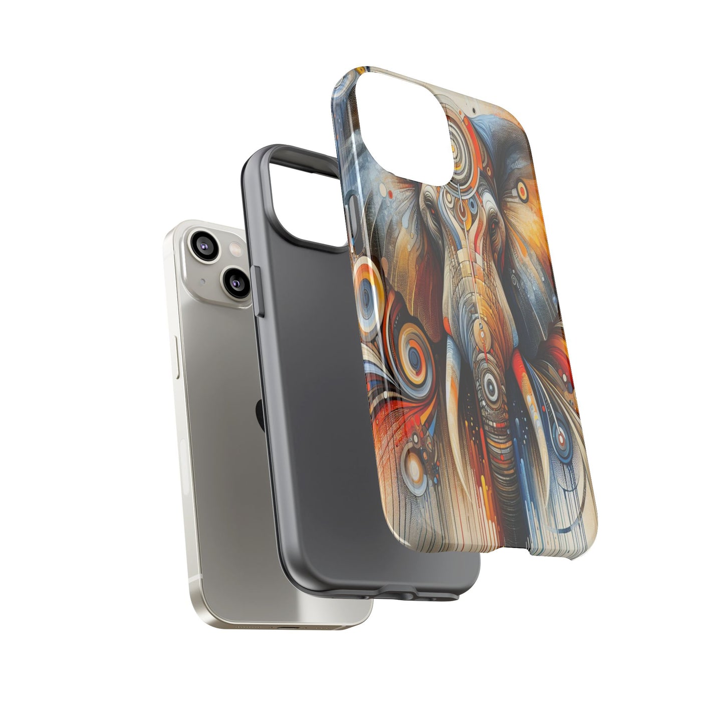 Elephant Kaleidoscope - Phone Case