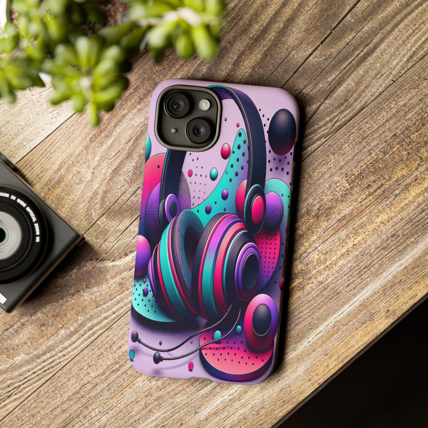 Rhythmic Echoes - Phone Case