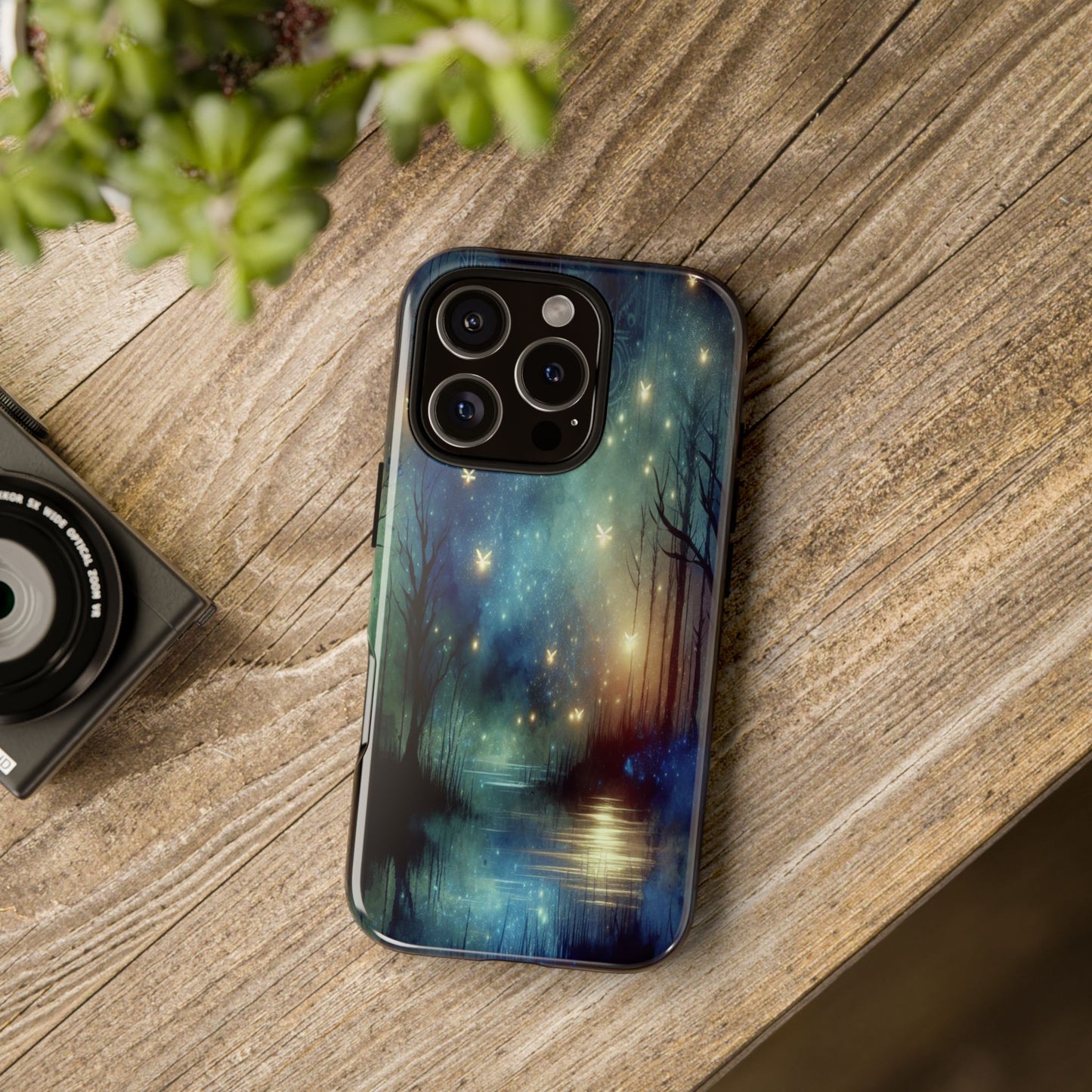 Starlit Fantasy Forest - Phone Case