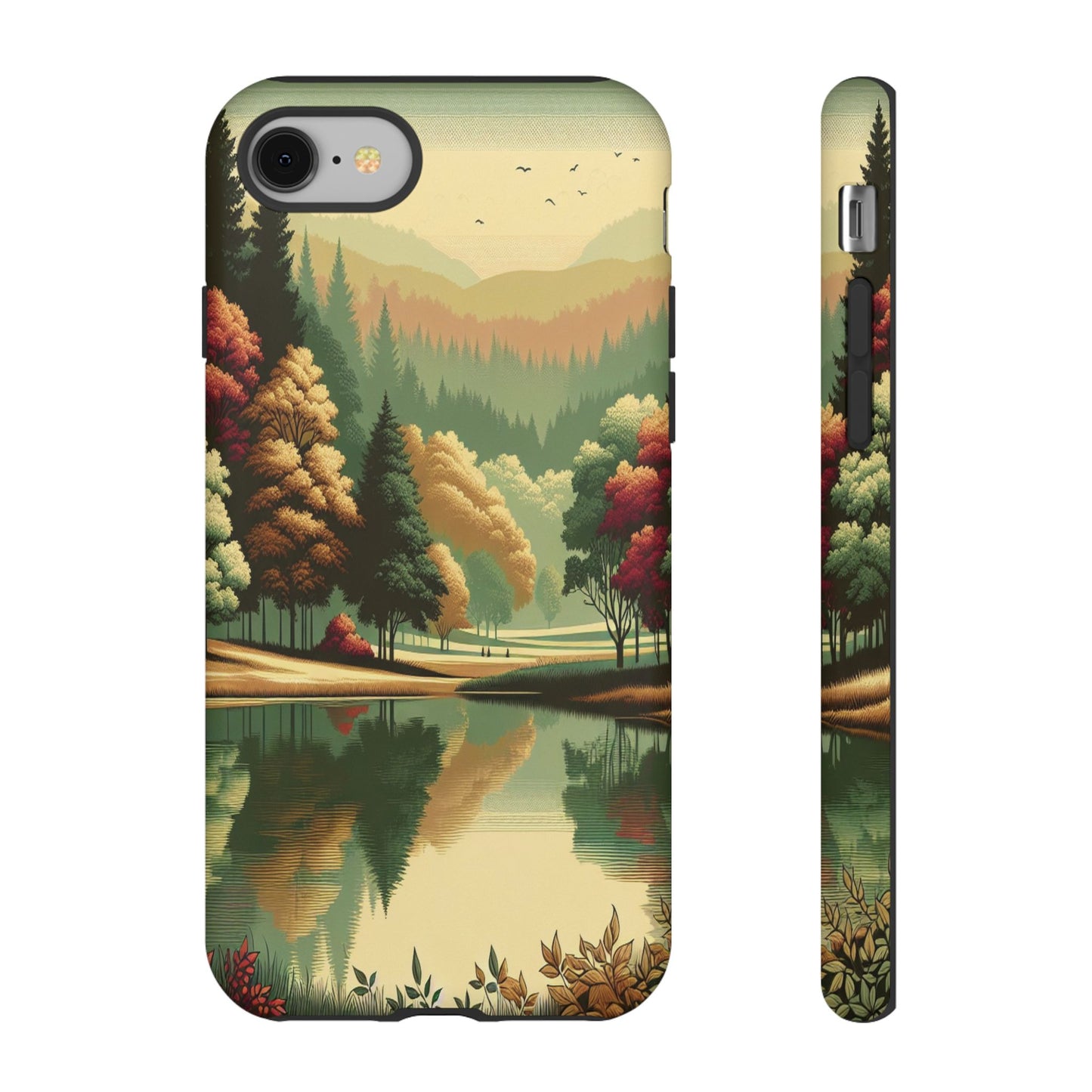 Protective Nature's Tapestry Iphone Case Compatible With Iphone 16 15 14 - Iphone Cover